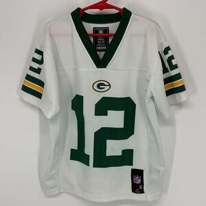 NFL Greenbay Packers Aaron Rodgers Jersey #12 Youth Size Small (8)